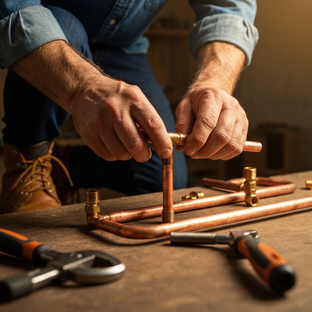 Travaux de plomberie